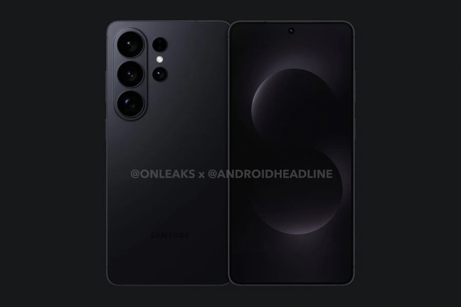 Samsung Galaxy S26 Ultra CAD render