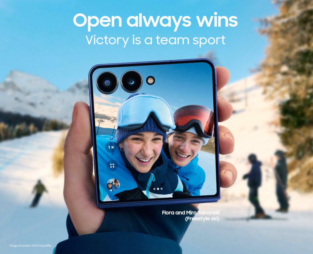 Galaxy Z Flip 7 ile Zafer Selfiesi