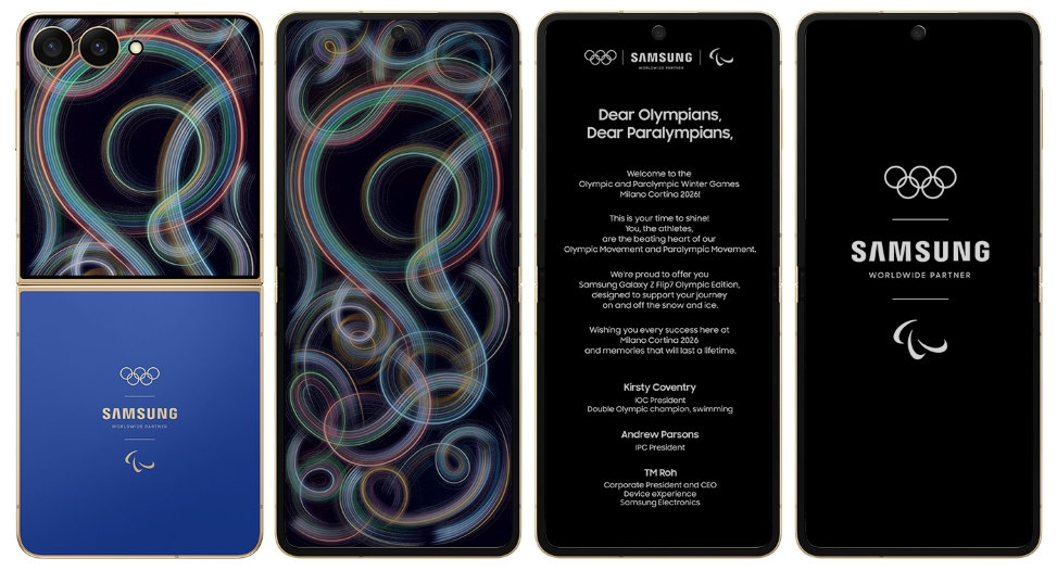 Galaxy Z Flip 7 Olimpiyat Sürümü Özel Teması