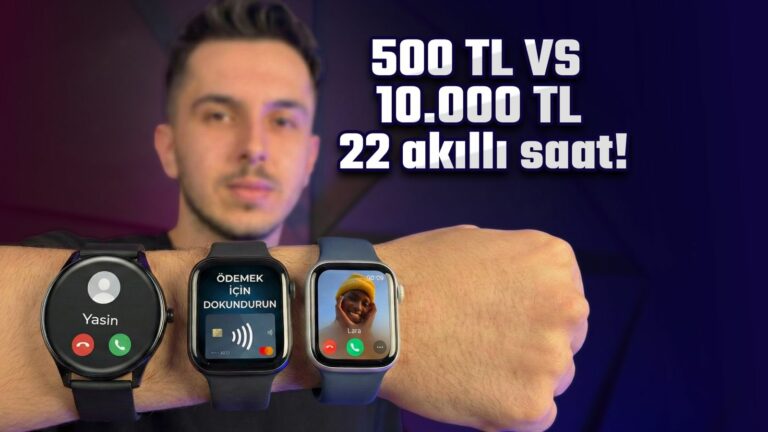 Bu videoyu izlemeden alma! 500 TL ile 10.000 TL arasına alınabilecek akıllı saatler!