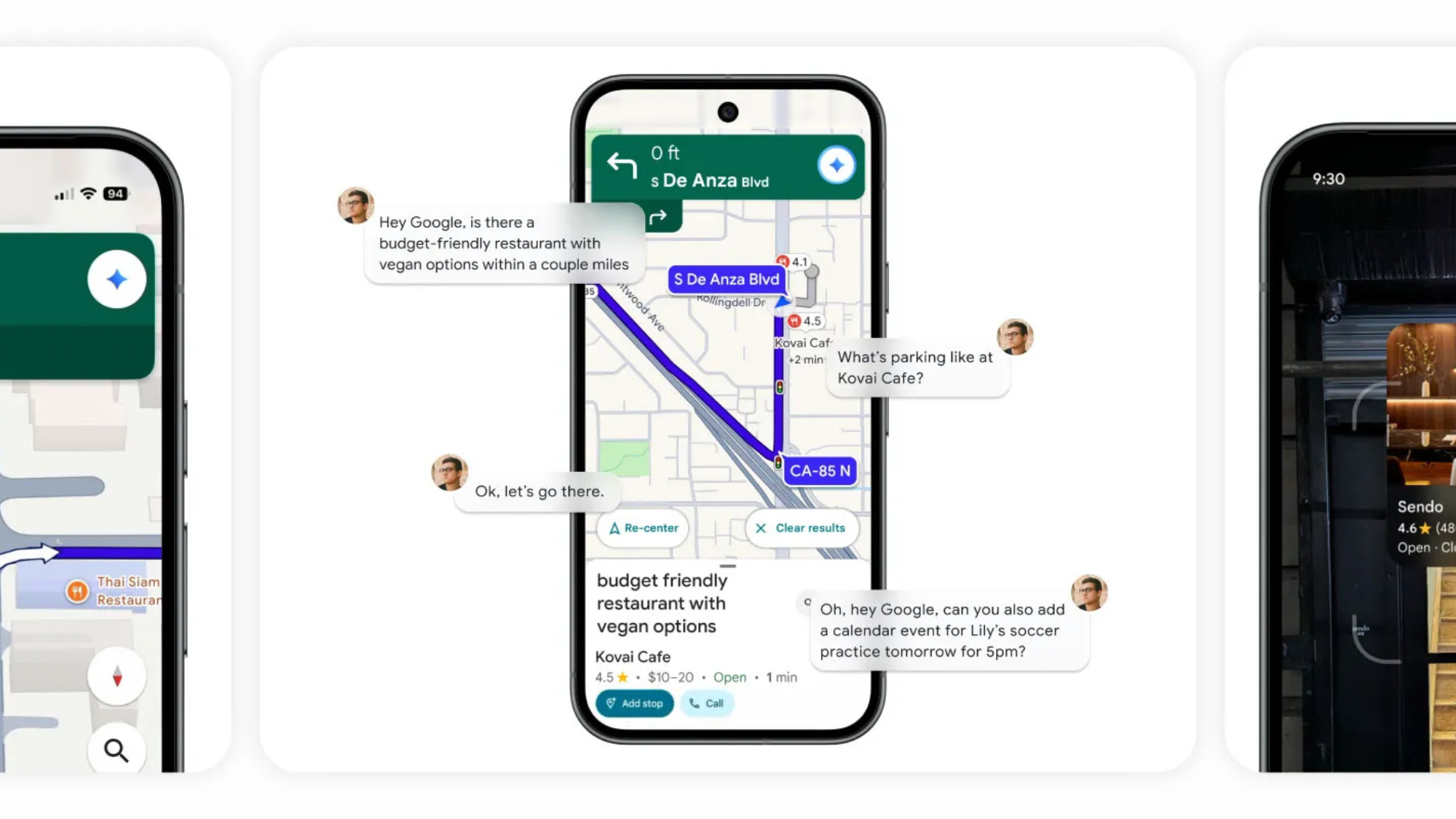 Google Maps, Gemini, yapay zeka, navigasyon, iOS, yürüyüş rotası, bisiklet navigasyonu, Google Haritalar güncelleme