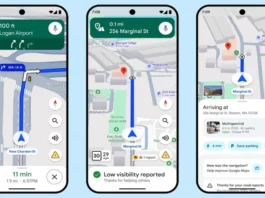 Google Haritalar’a Gemini Güncellemesi Google Maps, Gemini, yapay zeka, navigasyon, iOS, yürüyüş rotası, bisiklet navigasyonu, Google Haritalar güncelleme
