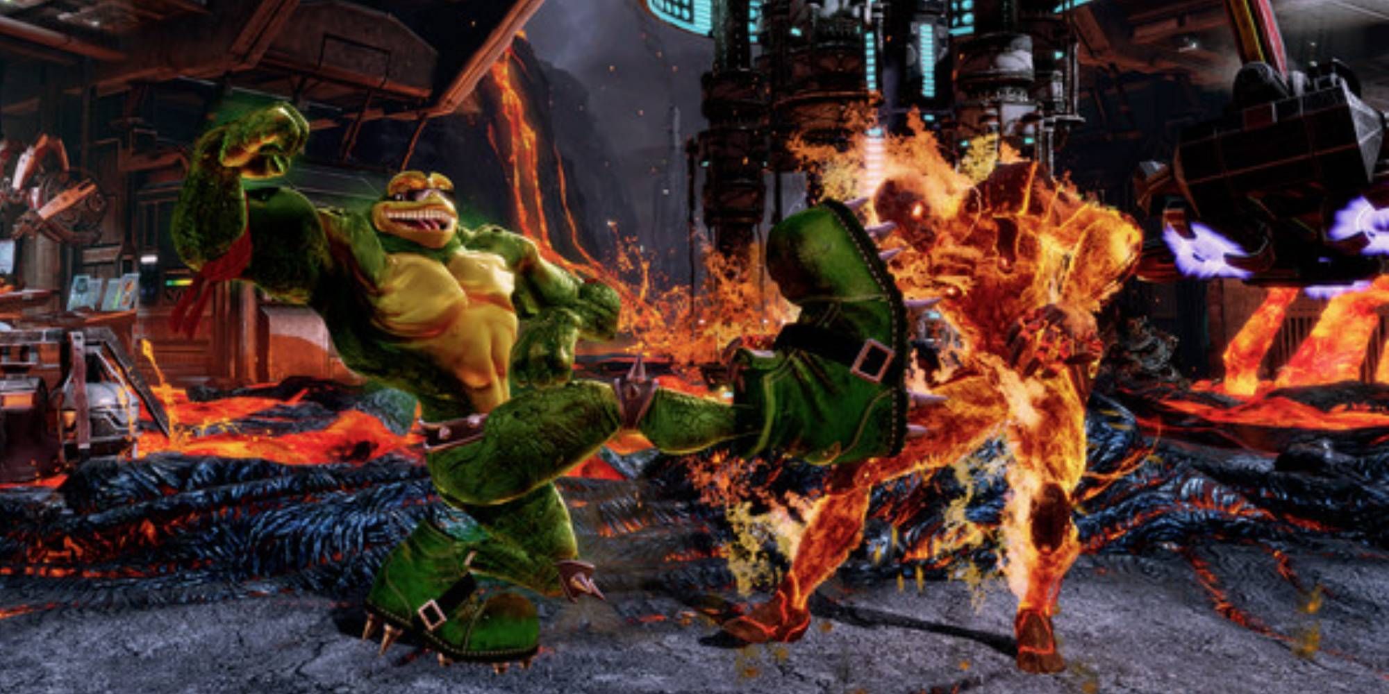 Killer Instinct oyunundan bir dövüş sahnesi