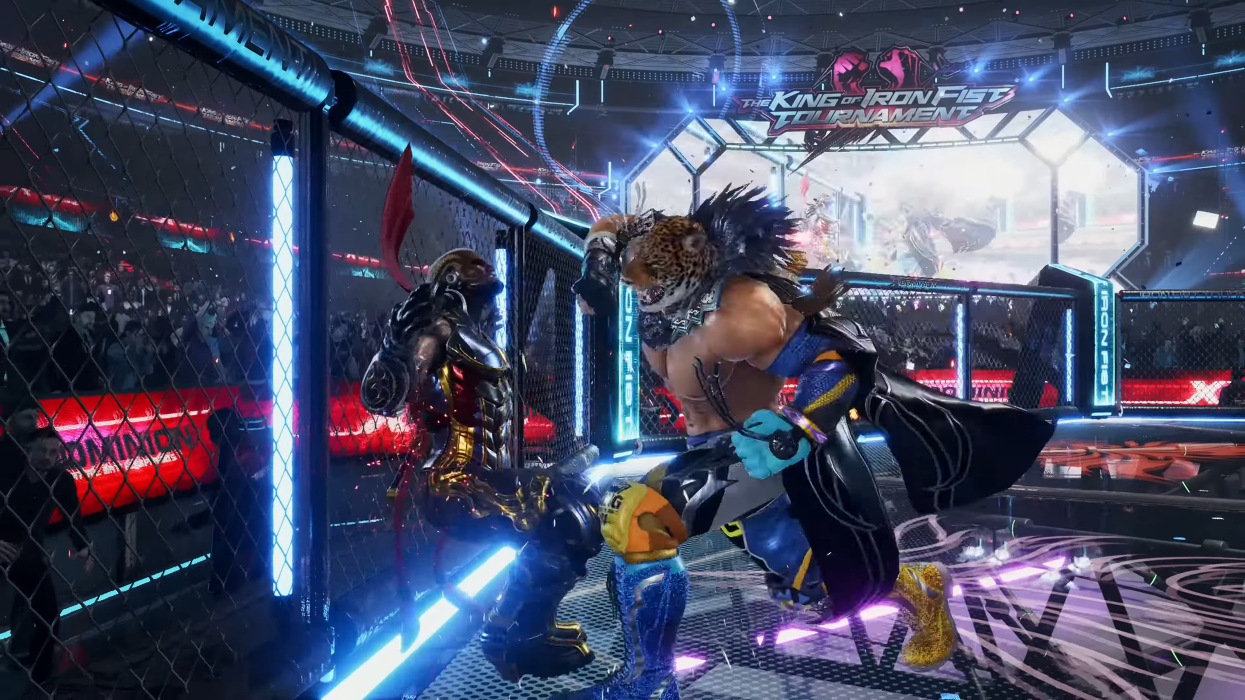 Tekken 8 oyunundan bir karakter dövüş pozu