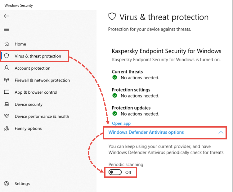 Windows Security kapatma, Windows Defender kapatma, gerçek zamanlı koruma, Windows güvenliği devre dışı bırakma, antivirüs kapatma