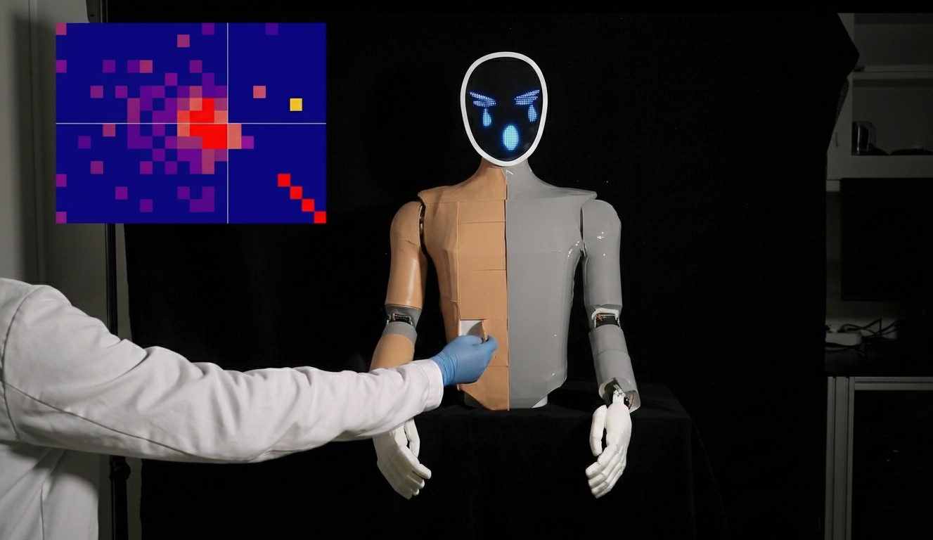 robot, yapay zeka, nöromorfik, deri, NRE-skin