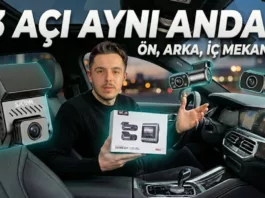 3 Kameralı Araç İçi Kamerası! SJCam M60 İnceleme