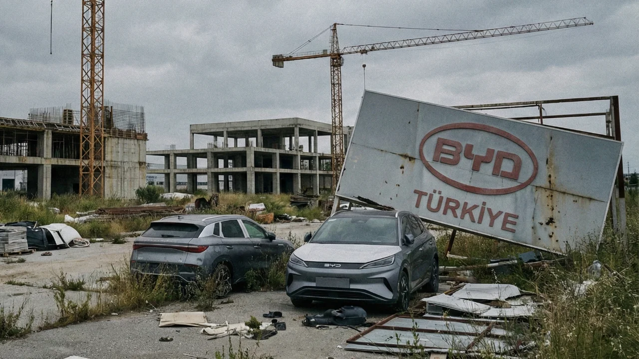 BYD'nin Manisa Fabrikası Kurma Planı İptal Edildiğine Dair Son Haberler
