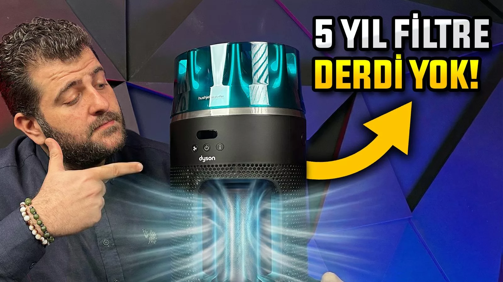 5 Yıl Filtre Derdi Yok! Dyson HushJet Hava Temizleyici İnceleme