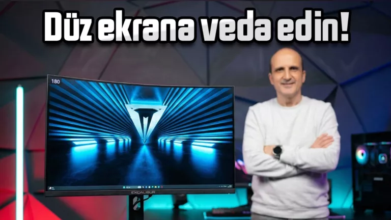 Excalibur E315QVC-C İncelemesi! Oyunlar Yağ Gibi Akıyor!