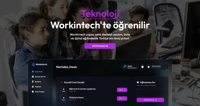 İş Bankası Destekli Workintech Yapay Zekâ ile Türkiye’nin Teknoloji Eğitiminde Devrim Yaratıyor