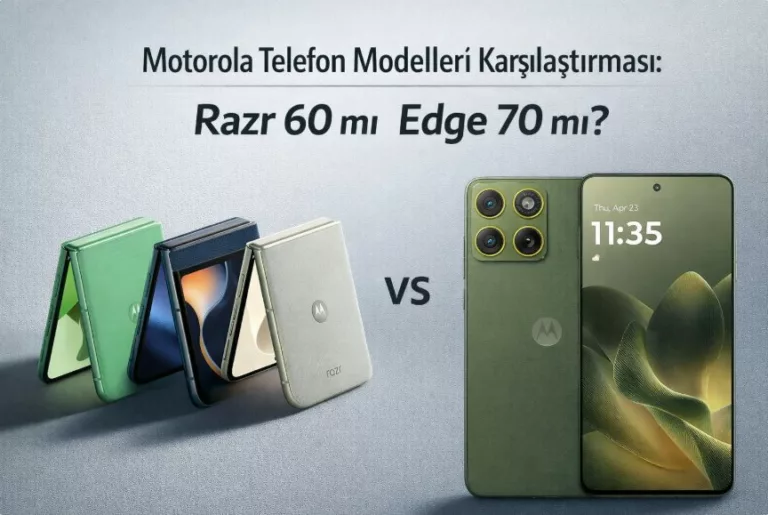 Motorola Telefon Modelleri Karşılaştırması: Razr 60 mı Edge 70 mi?