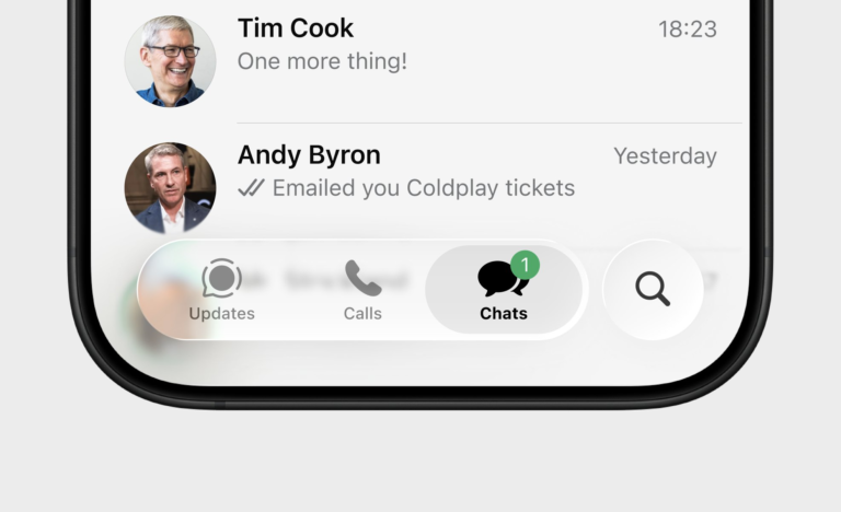 WhatsApp Tasarımı iPhone’da Değişiyor