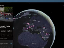 Apple Haritalar, Formula 1, 2026 F1 sezonu, 3 boyutlu pistler, Apple TV F1