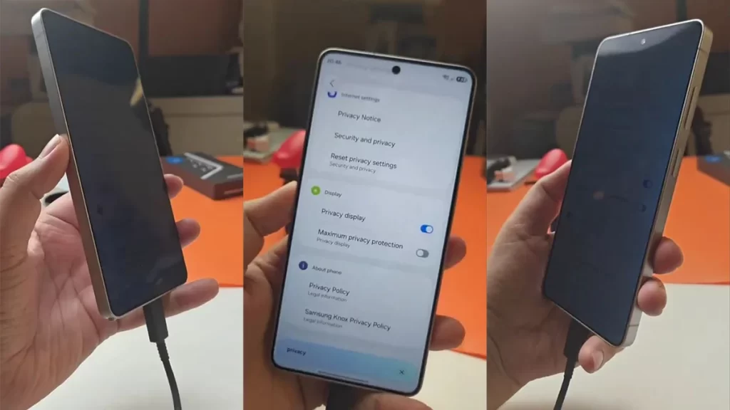 Galaxy S26 Ultra Gizlilik Ekranı özelliği
