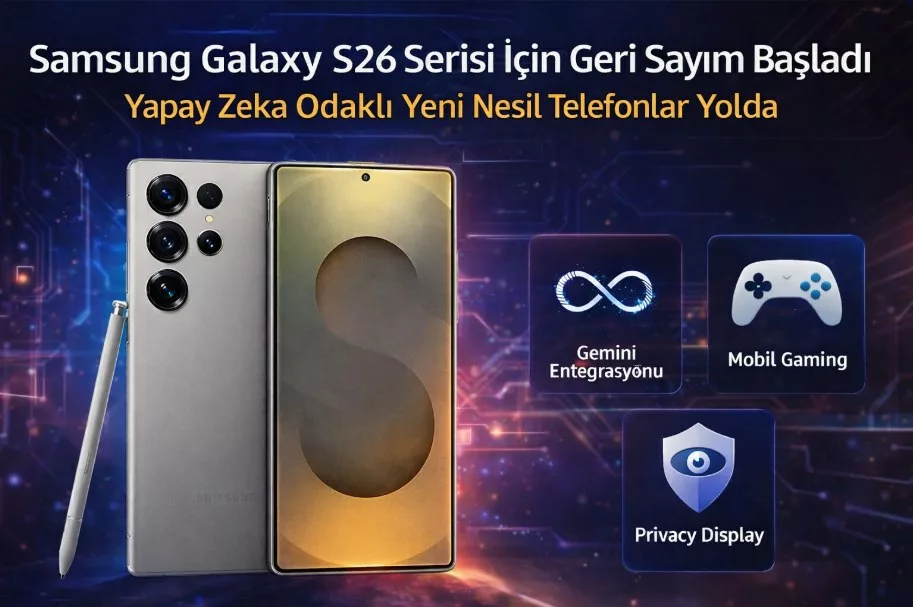 Galaxy S26 Serisi için Geri Sayım Başladı: Yapay Zeka Odaklı Yeni Nesil Telefonlar Yolda