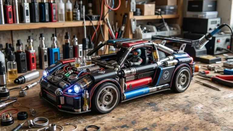 Elektronik Sigara ile Otomobil Yaptı!