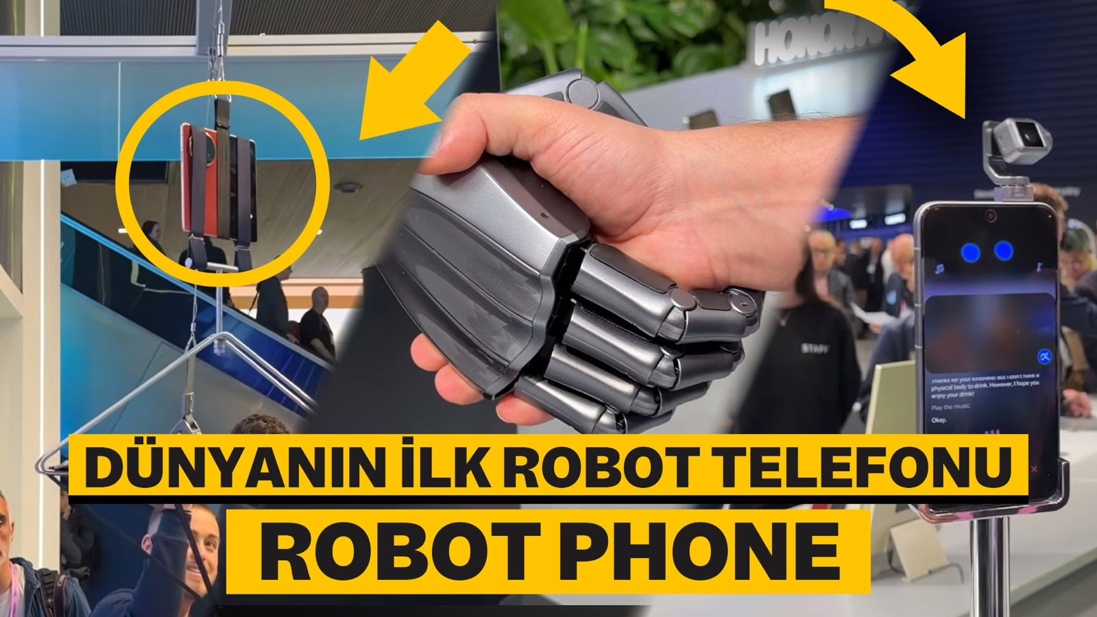 HONOR’un Robot Telefonunu ve Yeni Teknolojilerini Deneyimledik