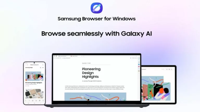 Samsung Browser Windows Kullanıcılarıyla Buluşuyor