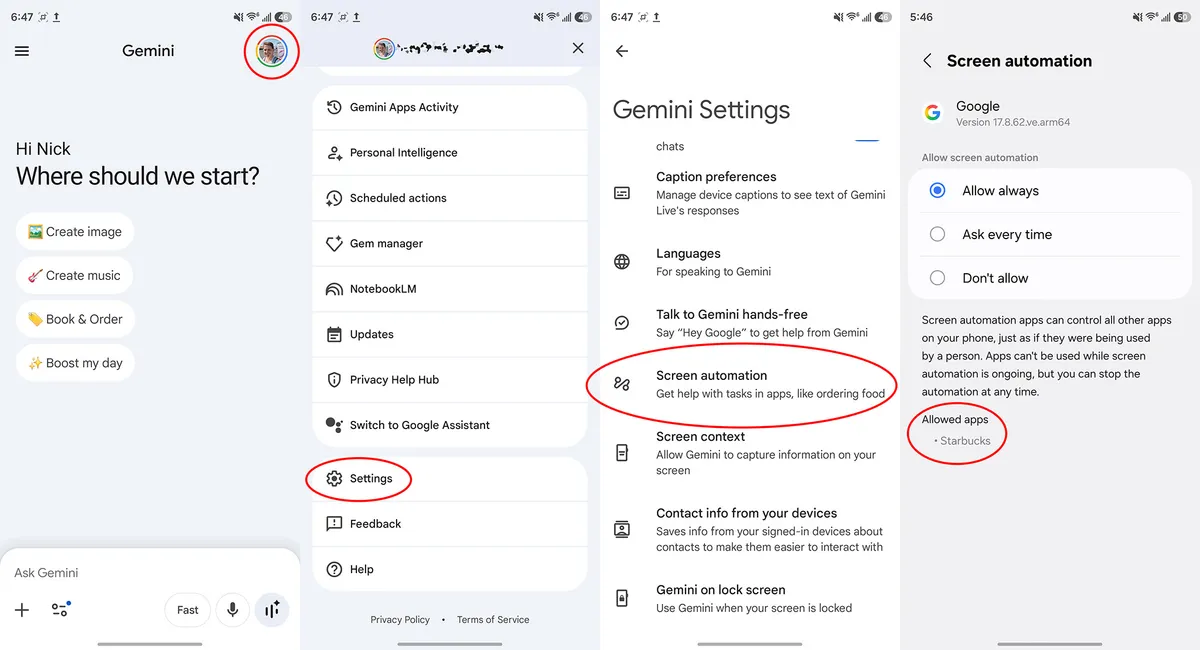Google Gemini, Galaxy S26, Pixel 10, yapay zeka, görev otomasyonu, Android