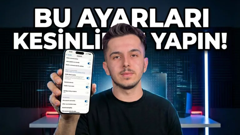 iPhone’unuzda Mutlaka Açmanız Gereken 5 Kritik Güvenlik Özelliği