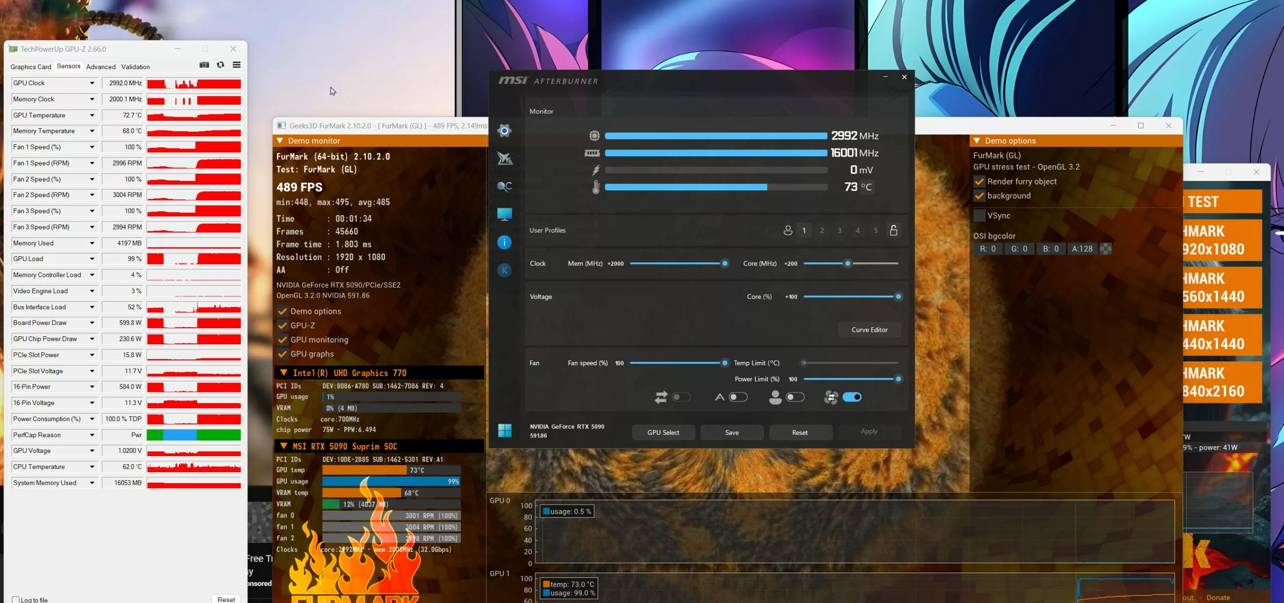 NVIDIA, RTX 50, RTX 5090, Blackwell, Sürücü, Voltaj Kısıtlaması, v595.71 WHQL
