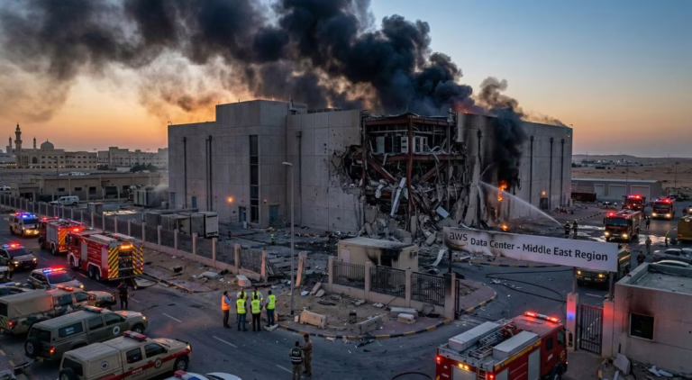 Amazon Web Services, AWS, drone saldırısı, veri merkezi, bulut hizmetleri, teslimat gecikmesi, Orta Doğu