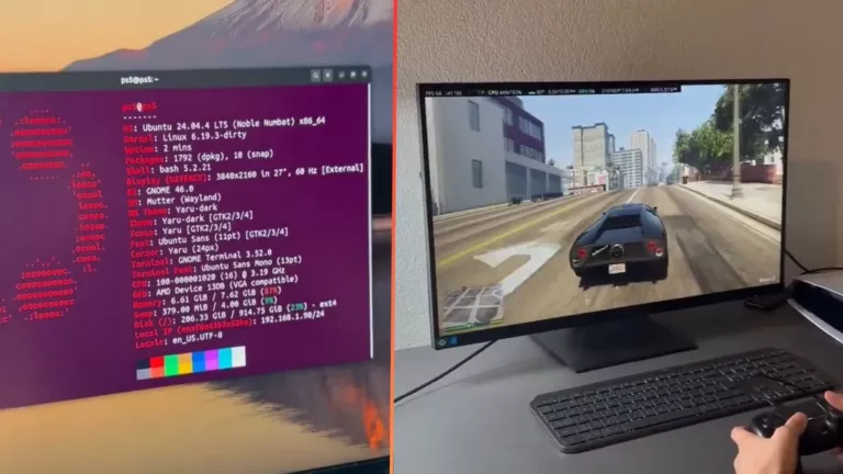 PlayStation 5’e Linux Kurup GTA V Oynadılar!