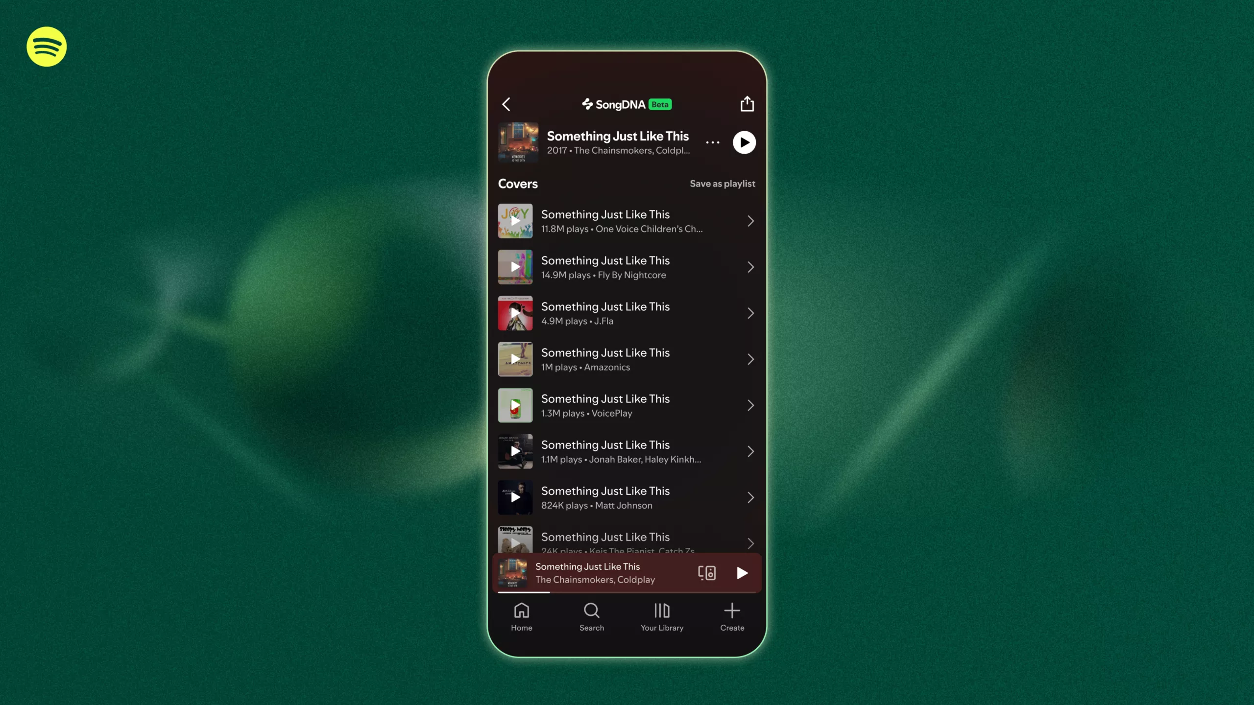 Spotify'ın Yeni Özelliği SongDNA Yayınlandı! 1 Spotify, SongDNA, Premium, müzik keşfi, şarkı yazarları, Spotify güncellemesi, beta, alıntı, cover