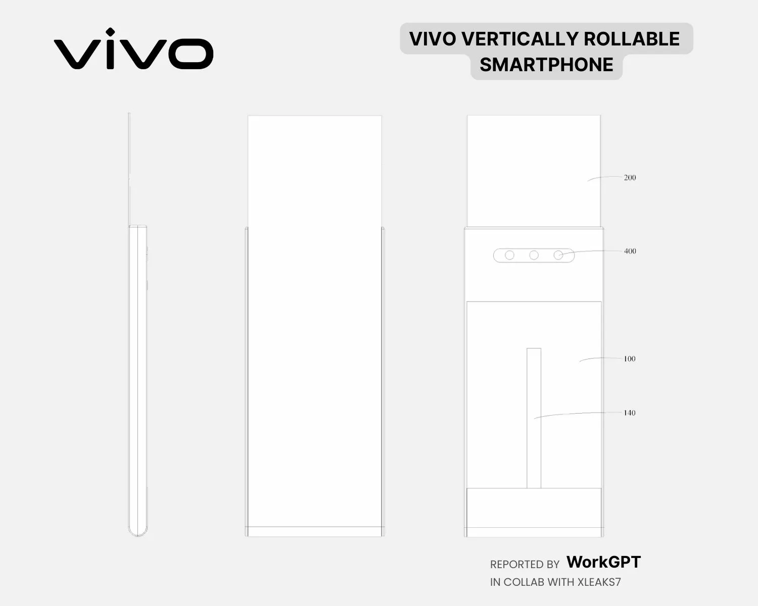 Vivo, yuvarlanabilir telefon, patent sızıntısı, katlanabilir telefon, yapay zeka, akıllı telefon tasarımı