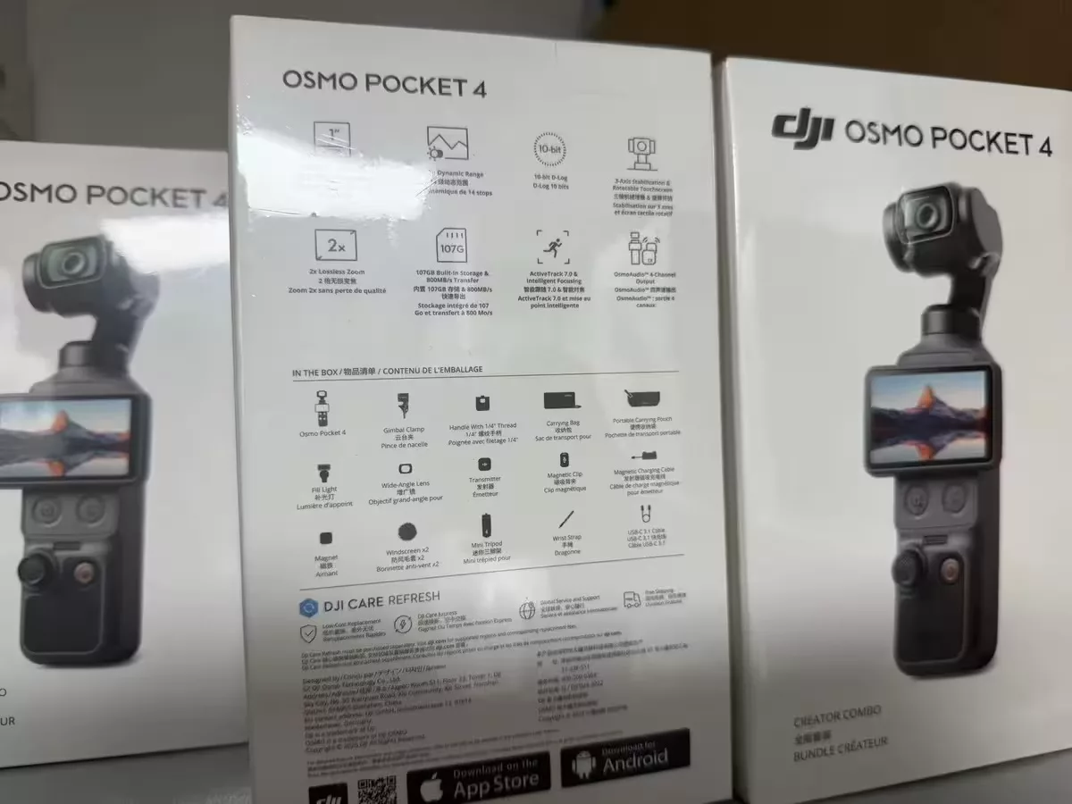 DJI Osmo Pocket 4 Özellikleri ve Çıkış Tarihi Sızdı 1 DJI Osmo Pocket 4