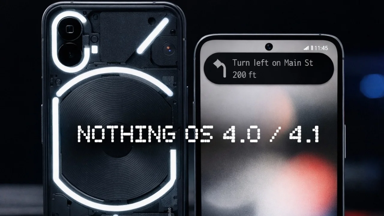 Nothing OS 4.1 Güncellemesi Nothing Phone (3) için Başladı