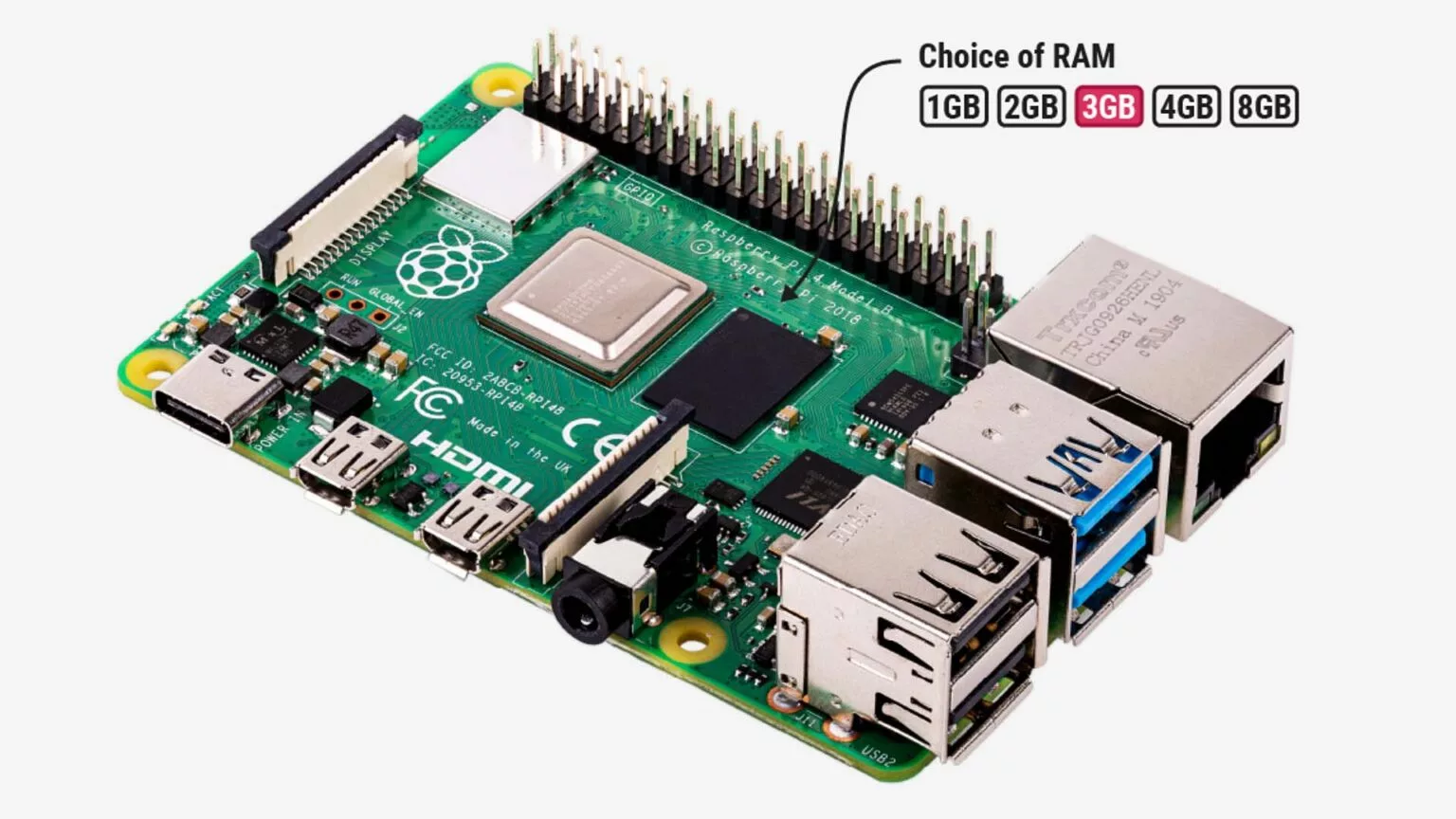 Raspberry Pi 4 3 GB RAM Tanıtıldı! Fiyatlar Zamlandı! 1 Raspberry Pi 4