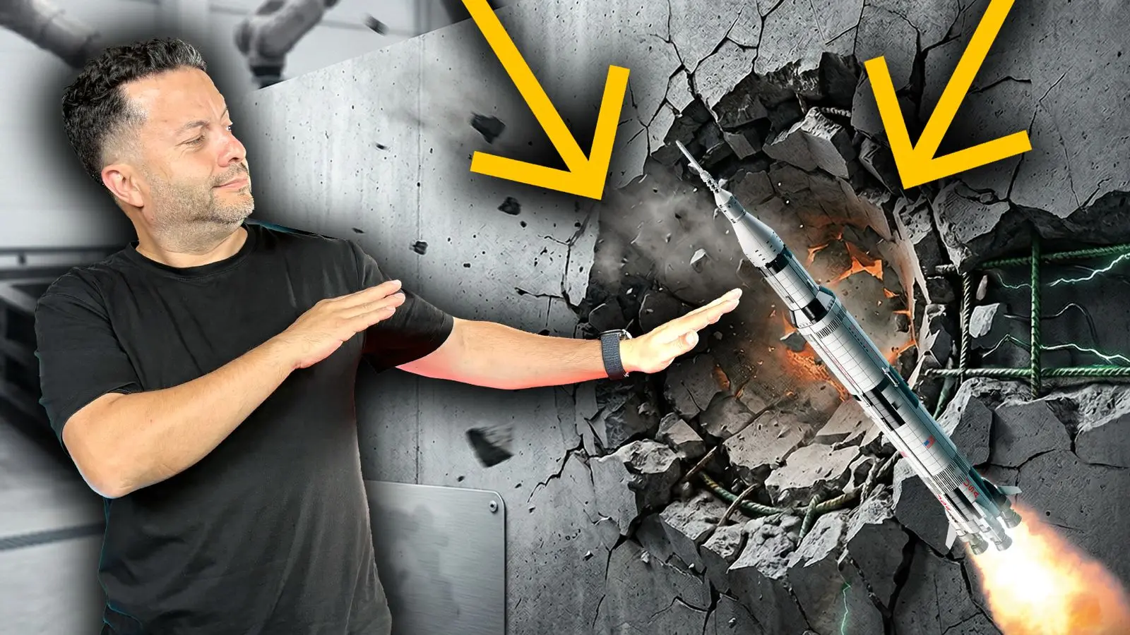 Bu Beton Roketi Durduruyor! İşte Arkasındaki Teknoloji!