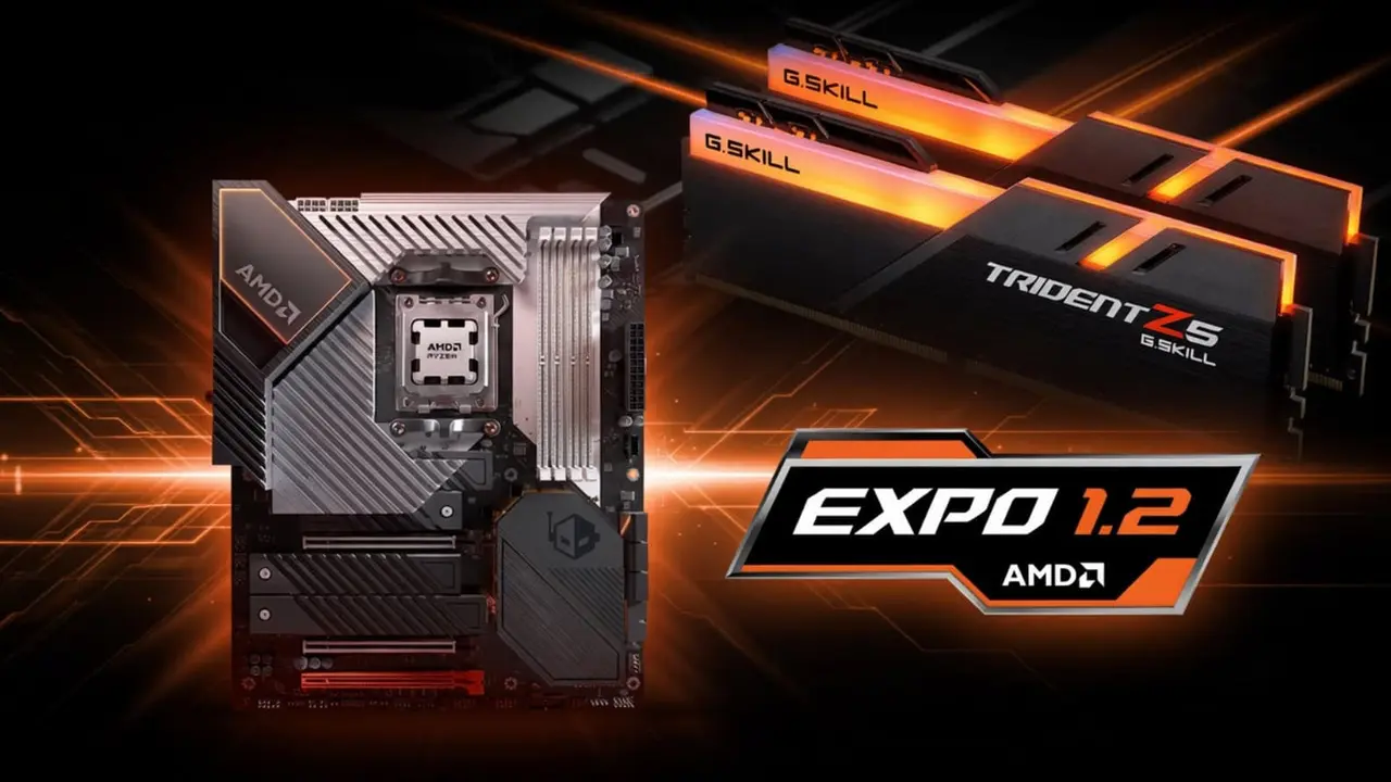 AMD EXPO 1.2 Teknolojisiyle Bellek Desteğini Genişletiyor