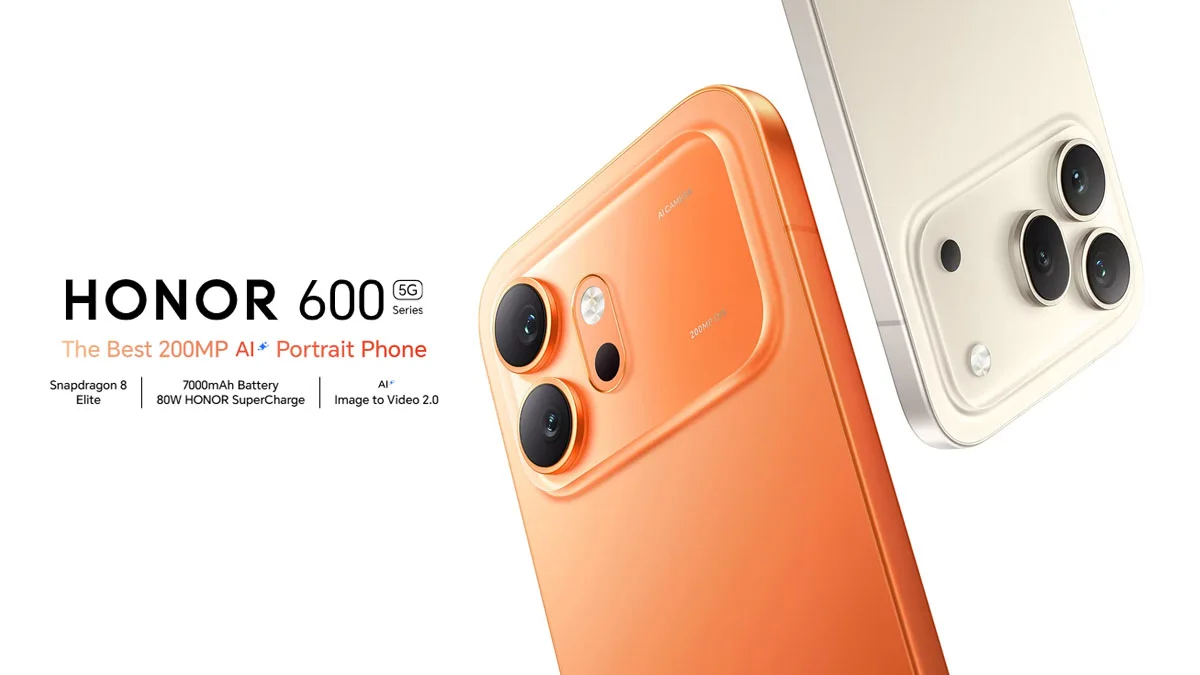 Honor 600 serisi, Apple Store, Hong Kong reklam, akıllı telefon rekabeti, iPhone 17 Pro Cosmic Orange