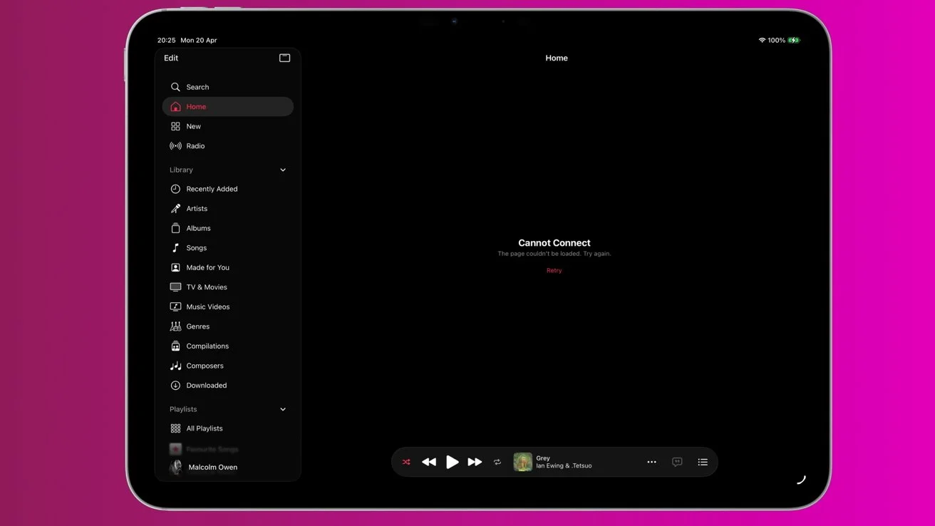 Apple Music, Apple Music kesinti, Apple Sistem Durumu, müzik akış servisi, Apple teknik sorun