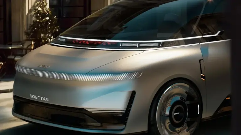 Geely, Eva Cab, robotaksi, otonom sürüş, Pekin Otomobil Fuarı