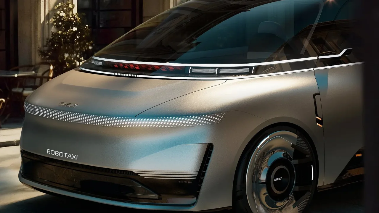 Geely, Eva Cab, robotaksi, otonom sürüş, Pekin Otomobil Fuarı