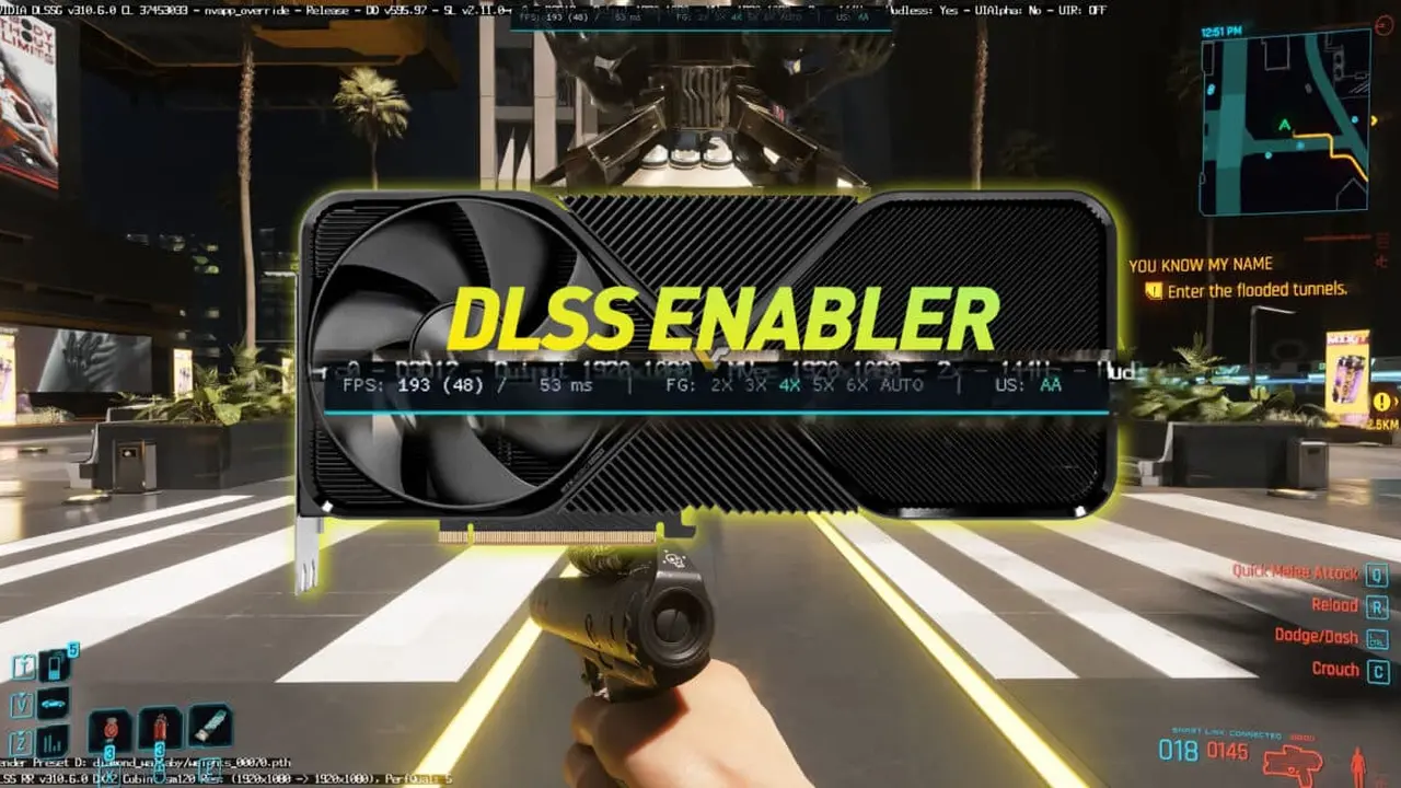 DLSS Enabler ile RTX 40 Serisinde 6 Kat Kare Artışı Sağlandı