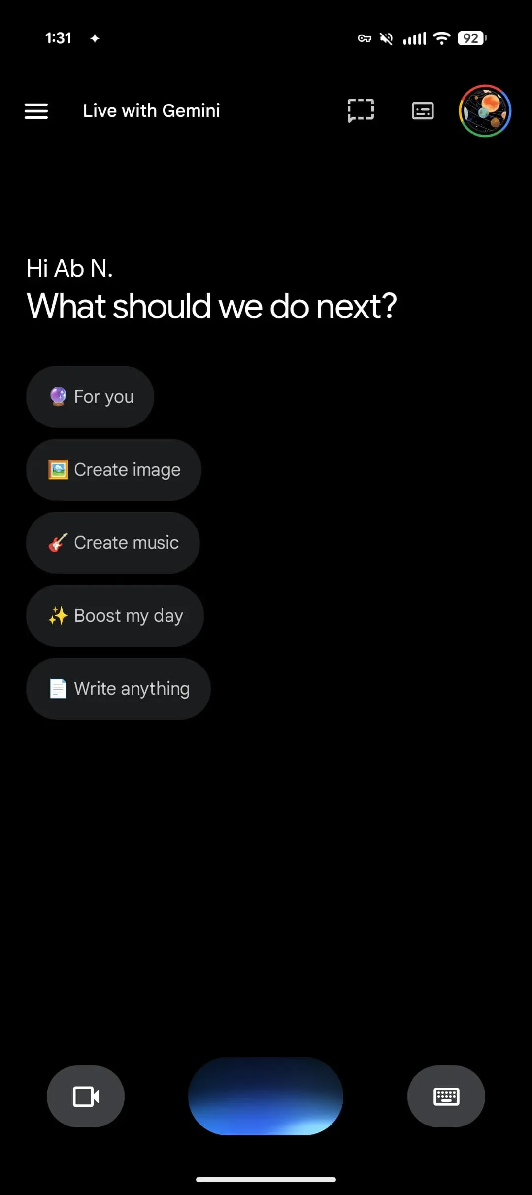 Gemini Live, Google, Android, yapay zeka, uygulama tasarımı