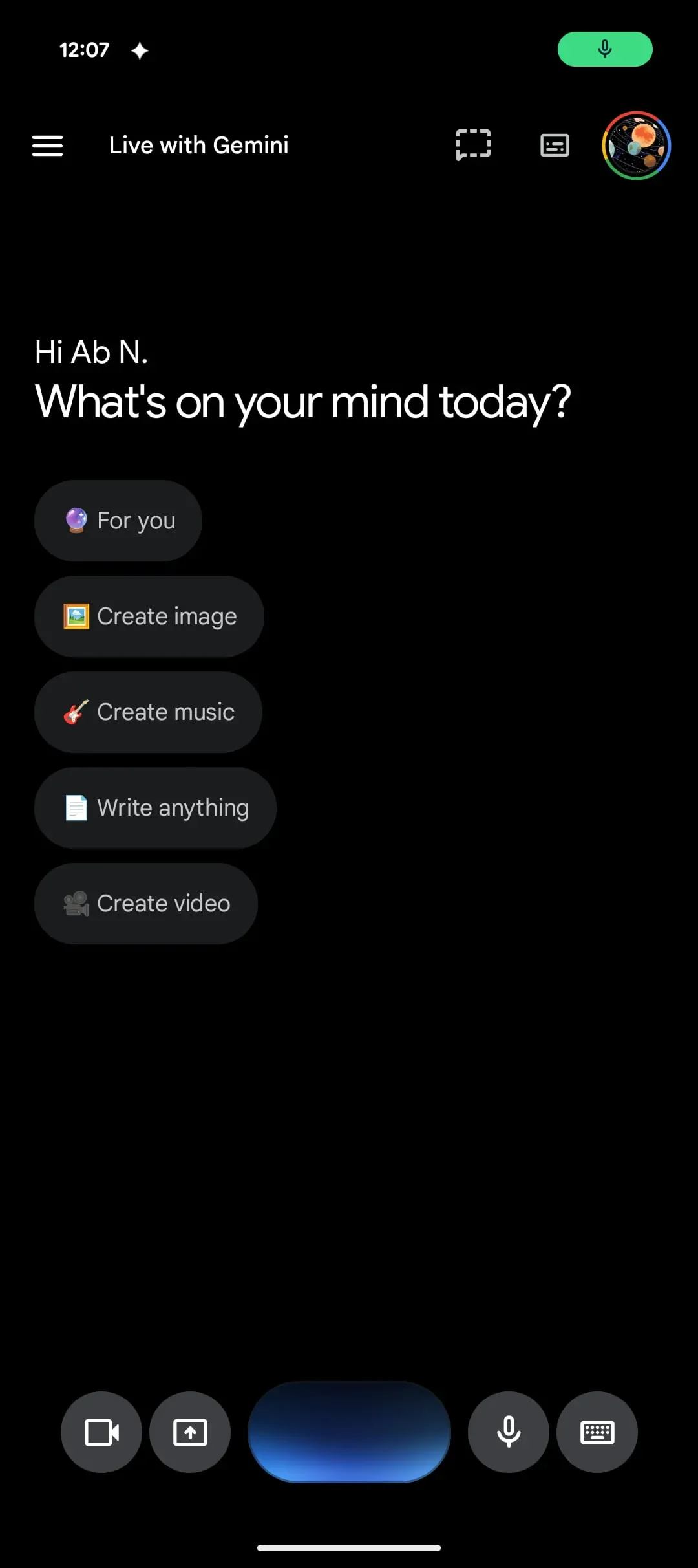 Gemini Live, Google, Android, yapay zeka, uygulama tasarımı