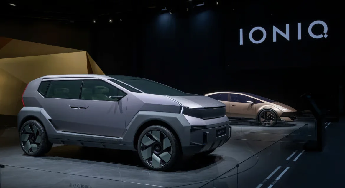 Hyundai, Ioniq V, elektrikli otomobil, Pekin Otomobil Fuarı, sedan