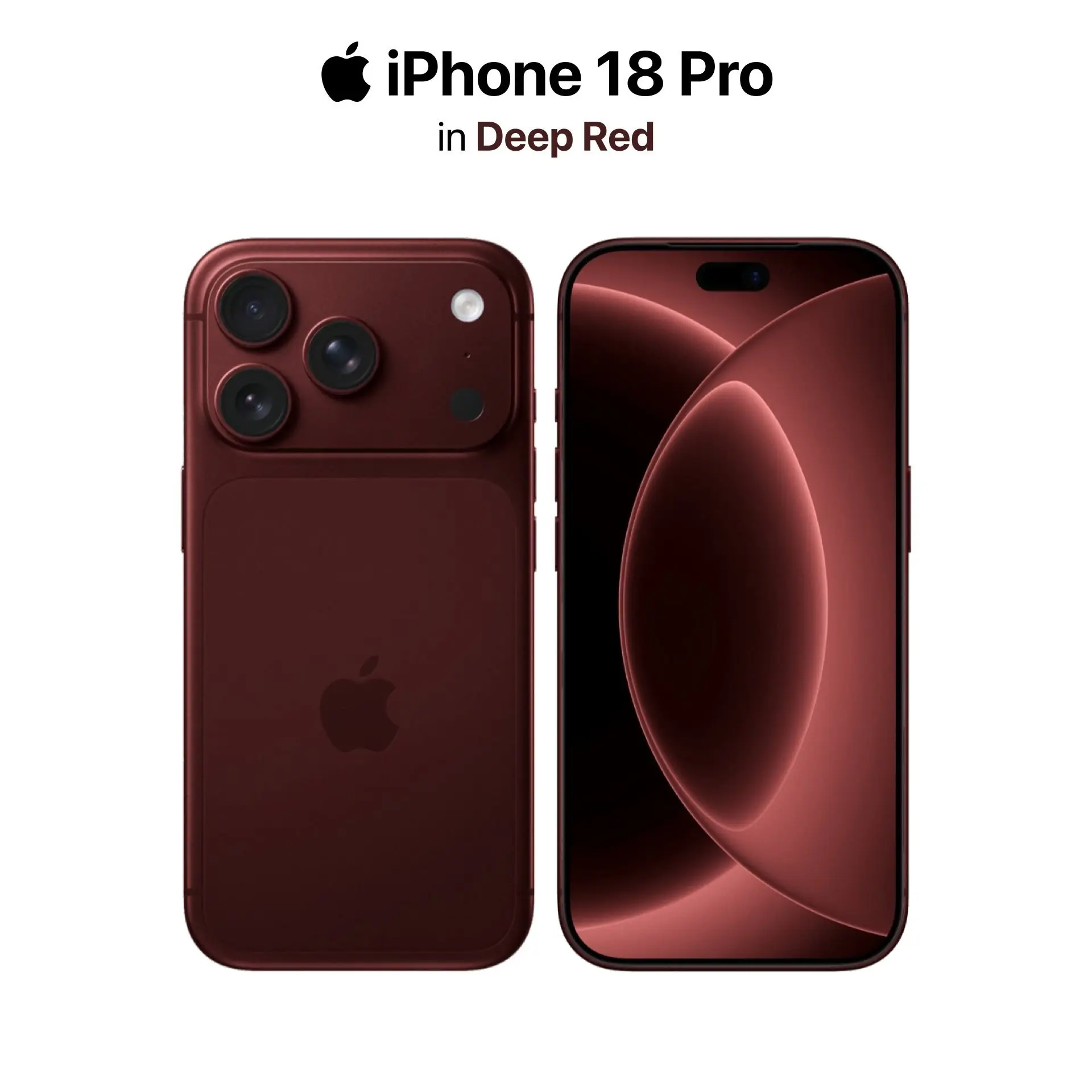 iPhone 18 Pro Sızıntısı: Siyah Gidiyor Bordo Geliyor! 2 iPhone 18 Pro, iPhone 18 Pro Max, kırmızı iPhone, Apple sızıntı, katlanabilir iPhone, akıllı telefon, yeni iPhone renkleri