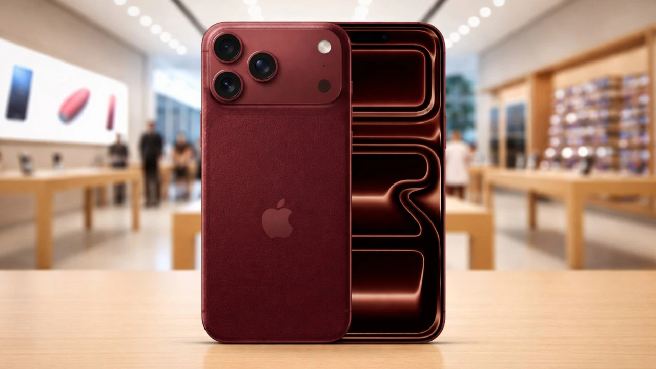iPhone 18 Pro Sızıntısı: Siyah Gidiyor Bordo Geliyor!