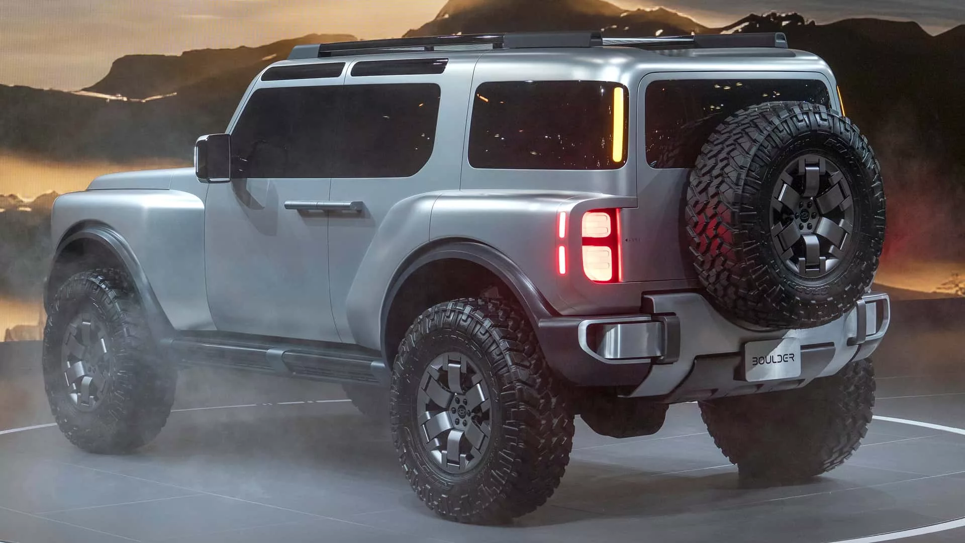 Hyundai, Boulder konsepti, gövde üzeri şasi, pikap, SUV, Çelik Sanatı