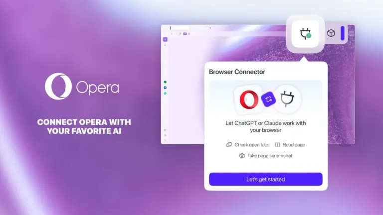Opera, ChatGPT, Claude, Tarayıcı Bağlayıcısı, Opera GX