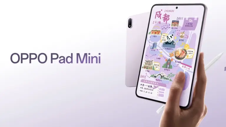 Oppo Pad Mini, Snapdragon 8 Gen 5, Oppo tablet, ColorOS 16, kompakt tablet
