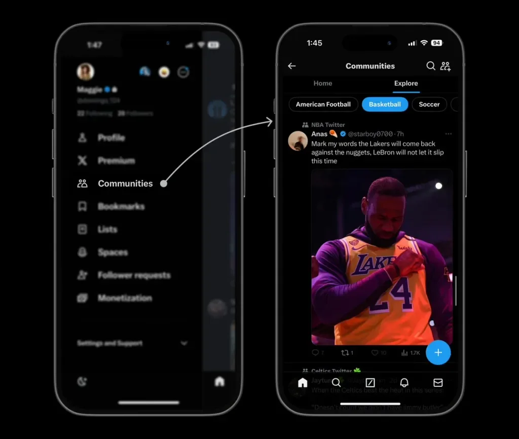 X, Topluluklar, XChat, sosyal medya, grup sohbeti