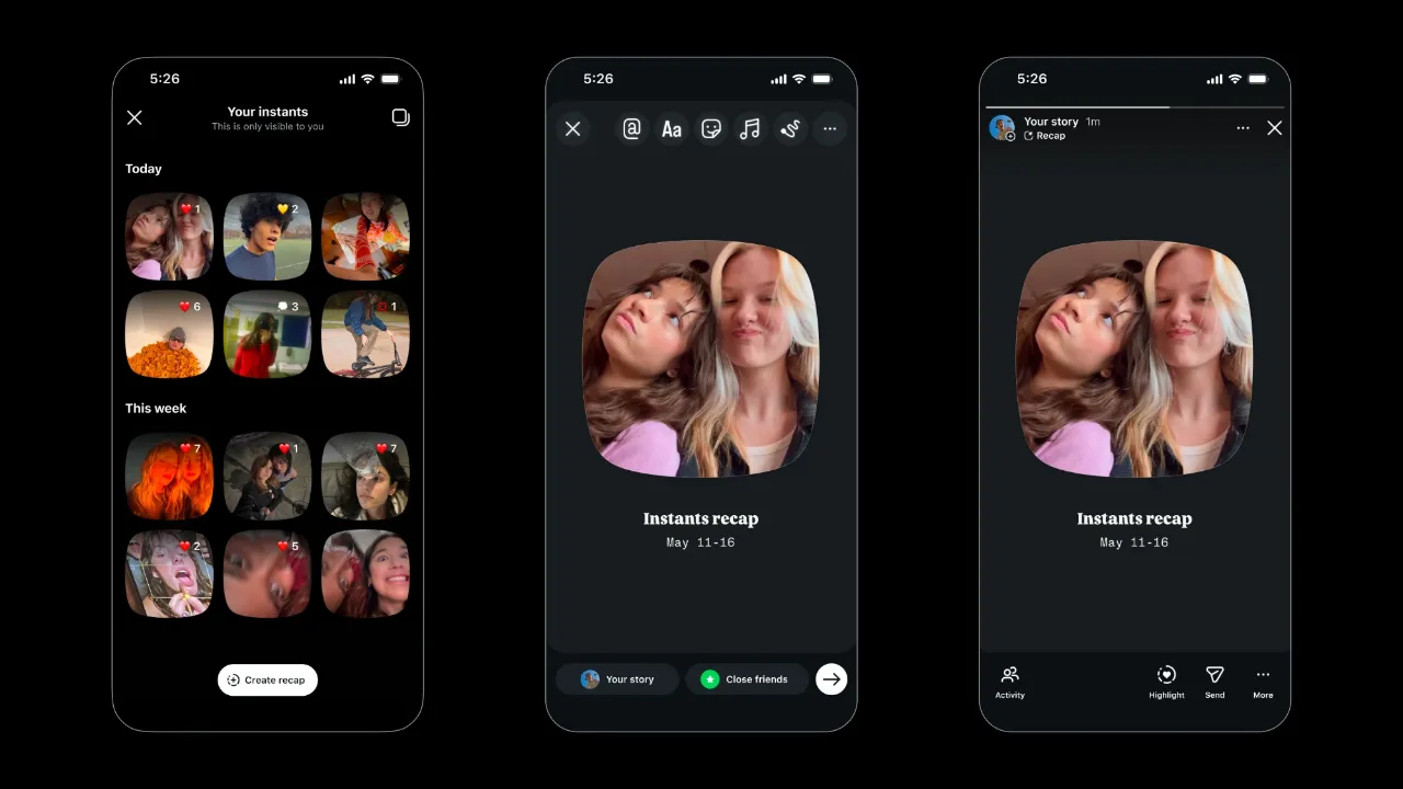 Instagram’da Yeni Dönem: Instants ile Filtresiz ve Anlık Paylaşım Başlıyor